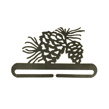 Pinecone Split Bottom - 6" Charcoal