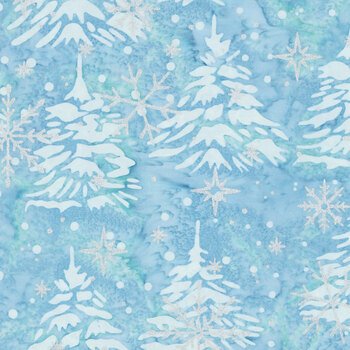Arctic Sparkle Batiks - Diamond BTM24113-674 Coastal Cabana by Riley Blake Designs