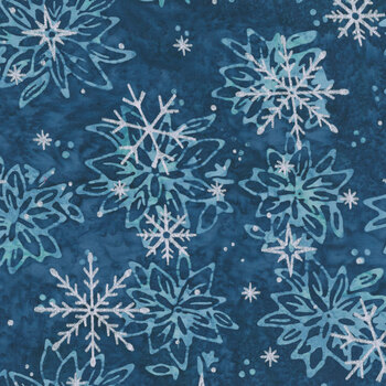 Arctic Sparkle Batiks - Diamond BTM24115-559 Storm Cloud by Riley Blake Designs