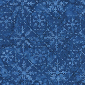 Arctic Sparkle Batiks - Sapphire BT24117-308 Rainstorm by Riley Blake Designs