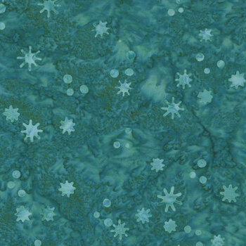 Arctic Sparkle Batiks - Emerald BT24111-682 Teal Me More by Riley Blake Designs