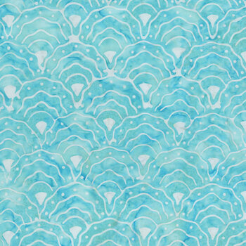 Salt Air Batiks BT24132-672 Seafoam Splash by Fran Gulick for Riley Blake Designs