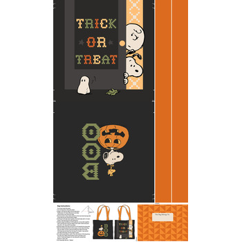 Peanuts® Homestead Haunts PC1054-98 Bag Panel by Northcott Fabrics