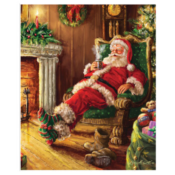 A Christmas to Remember PD19320-PANEL Toasting His Toes Panel by Riley Blake Designs