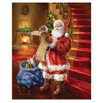 A Christmas to Remember PD19322-PANEL Good Kids List Panel by Riley Blake Designs