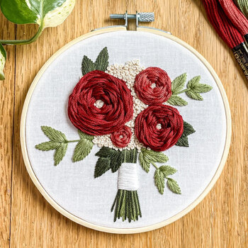 McKenna Rose Bouquet Embroidery Kit