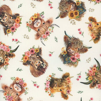 You Are My Sunshine FARM-CD3885 CREAM by Timeless Treasures Fabrics