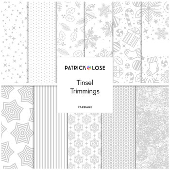 Tinsel Trimmings  Yardage by Patrick Lose for Northcott Fabrics