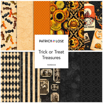 Trick or Treat Treasures  Yardage by Patrick Lose for Northcott Fabrics