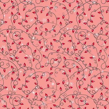 Rudolph the Red-Nosed Reindeer® RD1019-22 Lt Red Lights by Northcott Fabrics