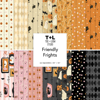 Friendly Frights  10" Stack Caitlyn Betsy Bell for Tide + Loom