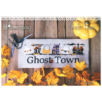 Ghost Town Cross Stitch Pattern by Madame Chantilly