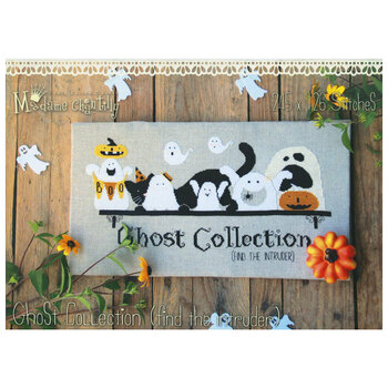 Ghost Collection (find the intruder) Cross Stitch Pattern by Madame Chantilly