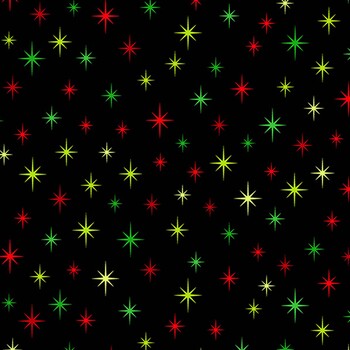 Five & Dime Christmas 10976-99 Christmas Eve Starbright by Patrick Lose for Northcott Fabrics
