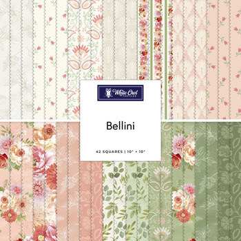 Bellini  10" Stack by Suzanne Nicoll for White Owl Textiles