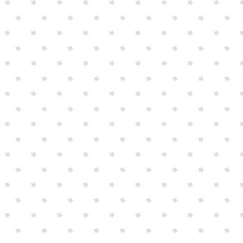 To the Moon Flannel F91502-10 White Stars by FIGO Fabrics