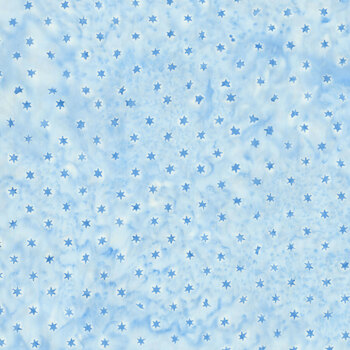Winter's Grace Batiks 122615515 Chambray Stars by Jerry Khiev for Island Batik
