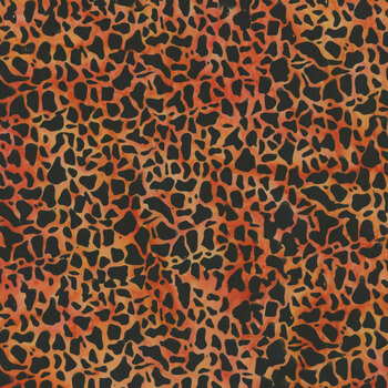 Spellbound Batiks 122686256 Marmalade Mosaic by Jerry Khiev for Island Batik