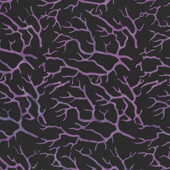 Spellbound Batiks 122687795 Black Branches by Jerry Khiev for Island Batik