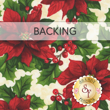  Ribbon Border Panel Quilt Kit - Deck the Halls Backing