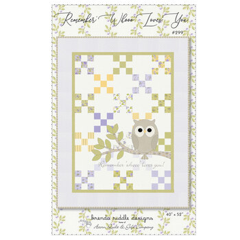 Remember 'Whooo' Loves You Quilt Pattern by Brenda Riddle Designs