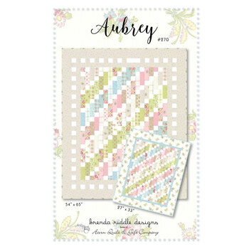 Aubrey Quilt Pattern by Brenda Riddle Designs