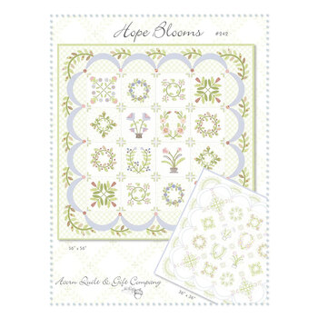 Hope Blooms Quilt Pattern by Brenda Riddle Designs