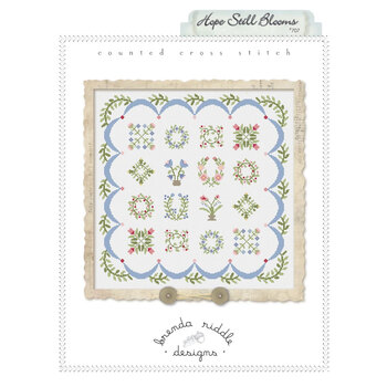 Hope Still Blooms Cross Stitch Pattern by Brenda Riddle Designs