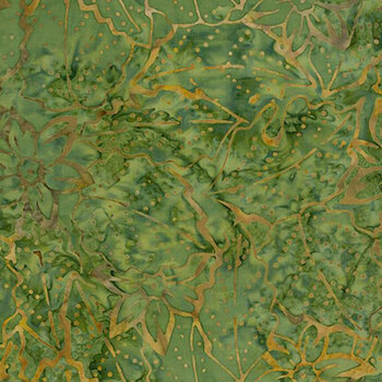 Tonga Campfire TONGA-B1938 THYME Pearled Floral by Timeless Treasures Fabrics