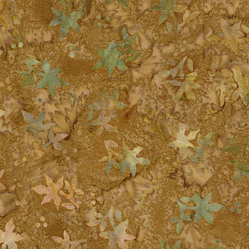 Tonga Campfire TONGA-B4732 OLIVE Tossed Flowers by Timeless Treasures Fabrics