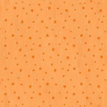 Spooky Kitty BOO-CD4989 ORANGE Stars by Timeless Treasures Fabrics
