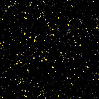 Golden Harvest IMPERIAL-CM4381 BLACK Metallic Confetti by Chong-A Hwang for Timeless Treasures Fabrics