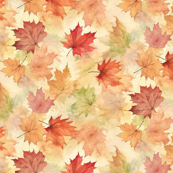 Harvest Whisper HARVEST-CD4839 FALL Autumn Leaves by Timeless Treasures Fabrics