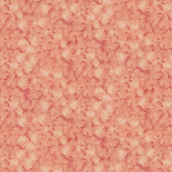 Harvest Whisper HARVEST-CD4840 CORALBERRY Packed Autumn Leaves by Timeless Treasures Fabrics