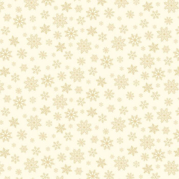 Holiday Hoot HOLIDAY-CD4827 CREAM Snowflakes by Timeless Treasures Fabrics