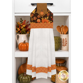  Hanging Towel Precut Kit - Bountiful - Brown