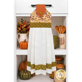  Hanging Towel Precut Kit - Bountiful - Cream