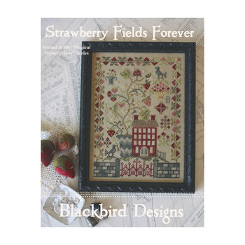 Strawberry Fields Forever Cross Stitch Pattern by Blackbird Designs