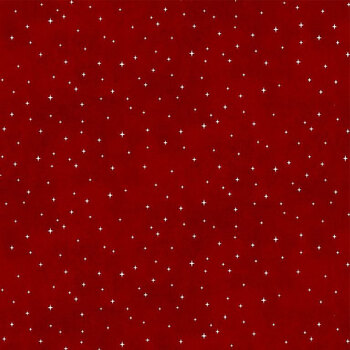 Christmas Wishes HOLIDAY-CD5000 SCARLET Twinkle Stars by Timeless Treasures Fabrics