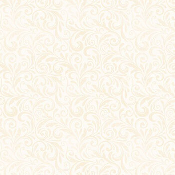 Cardinal Tidings 33963-112 Damask Cream by Nancy Mink for Wilmington Prints