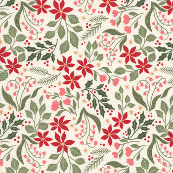 Peppermint Cocoa 5281-11 Cream by Lella Boutique for Moda Fabrics