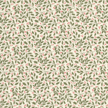 Peppermint Cocoa 5283-11 Cream by Lella Boutique for Moda Fabrics