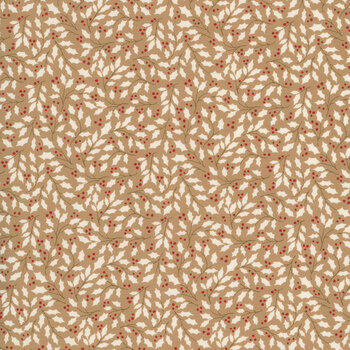 Peppermint Cocoa 5283-12 Cocoa by Lella Boutique for Moda Fabrics