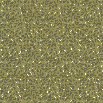 Peppermint Cocoa 5283-14 Mistletoe by Lella Boutique for Moda Fabrics