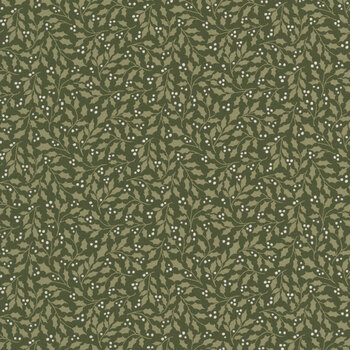 Peppermint Cocoa 5283-15 Evergreen by Lella Boutique for Moda Fabrics
