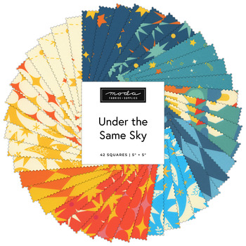 Under the Same Sky  Charm Pack With Love By Kristy for Moda Fabrics - RESERVE