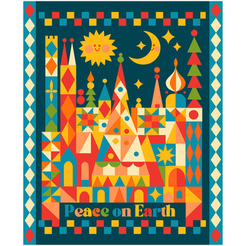 Under the Same Sky 16758-11 Midnight Panel by With Love By Kristy for Moda Fabrics