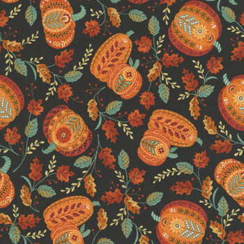 Fall Folktale 56231-17 Midnight by Deb Strain for Moda Fabrics
