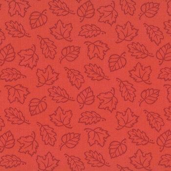 Fall Folktale 56232-12 Brick Red by Deb Strain for Moda Fabrics