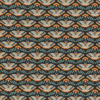 Fall Folktale 56233-17 Midnight by Deb Strain for Moda Fabrics
